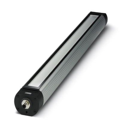 Phoenix Contact LED Machine Light; PLD M 260 W-75/95 650/D70; Tubular; 650 x 70mm Diameter; White Light; 24VDC; IP67; M12 Quick Disconnect